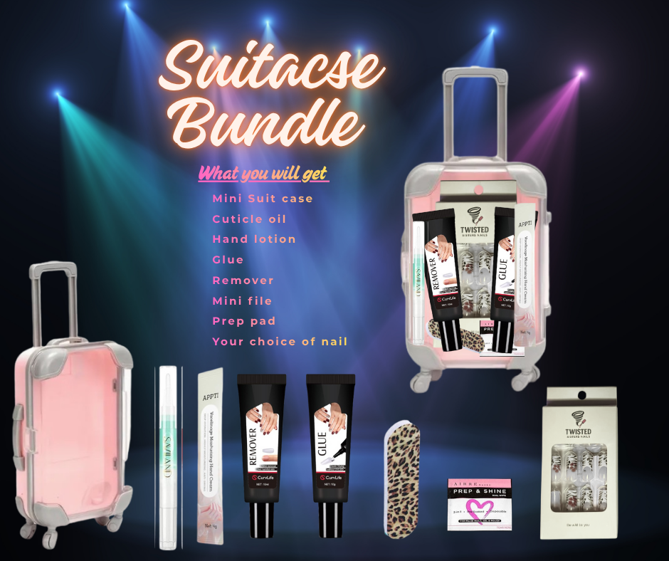 Suitcase Bundle - Nails on the Go